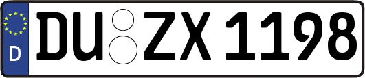 DU-ZX1198