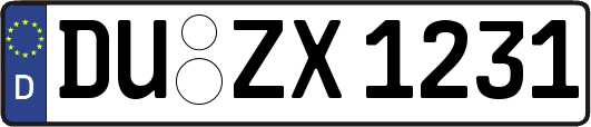 DU-ZX1231