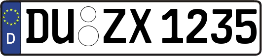 DU-ZX1235