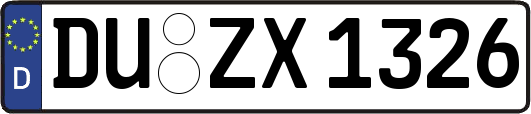 DU-ZX1326