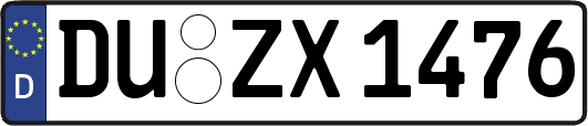 DU-ZX1476
