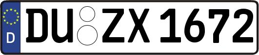 DU-ZX1672