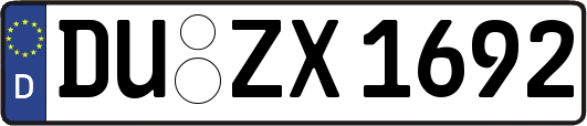DU-ZX1692