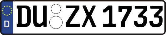 DU-ZX1733