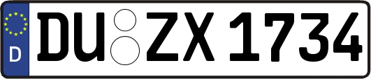 DU-ZX1734