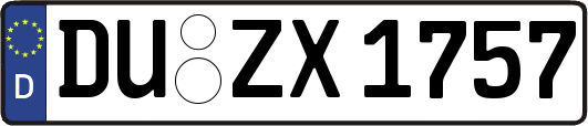 DU-ZX1757