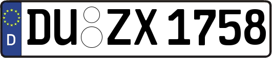 DU-ZX1758