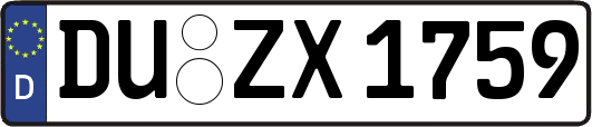 DU-ZX1759