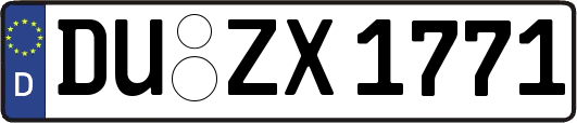 DU-ZX1771