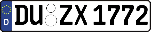 DU-ZX1772