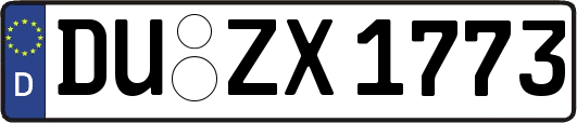 DU-ZX1773