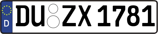 DU-ZX1781