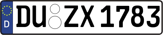 DU-ZX1783