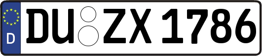 DU-ZX1786