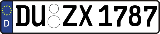 DU-ZX1787