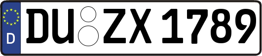 DU-ZX1789