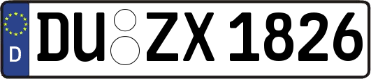 DU-ZX1826