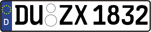 DU-ZX1832
