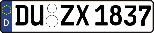 DU-ZX1837
