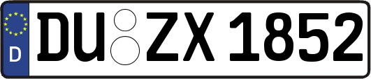 DU-ZX1852