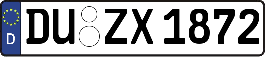 DU-ZX1872
