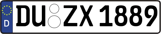 DU-ZX1889