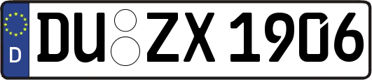 DU-ZX1906