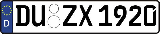DU-ZX1920