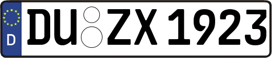 DU-ZX1923