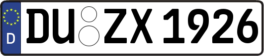 DU-ZX1926