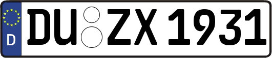 DU-ZX1931