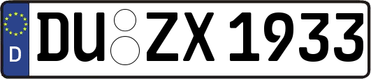 DU-ZX1933