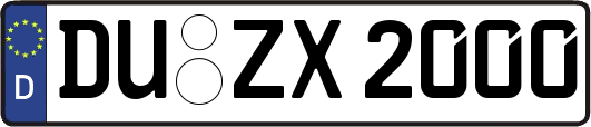 DU-ZX2000