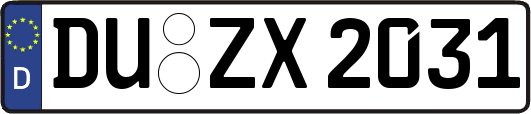 DU-ZX2031