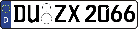 DU-ZX2066