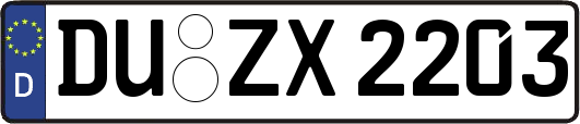 DU-ZX2203