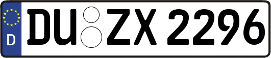 DU-ZX2296