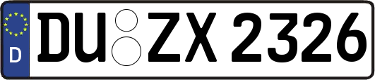 DU-ZX2326