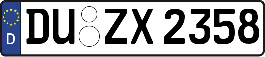 DU-ZX2358