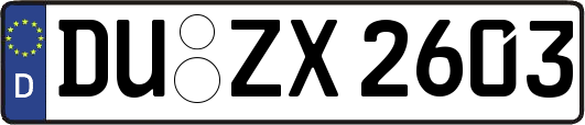 DU-ZX2603