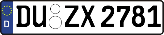DU-ZX2781