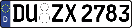 DU-ZX2783
