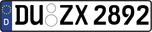 DU-ZX2892
