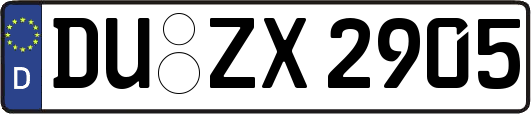 DU-ZX2905