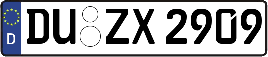 DU-ZX2909