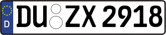 DU-ZX2918