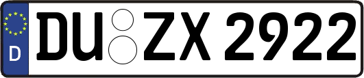 DU-ZX2922
