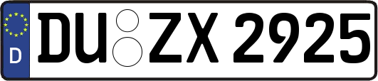DU-ZX2925