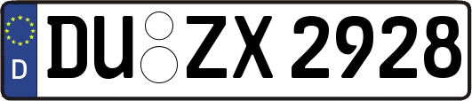 DU-ZX2928