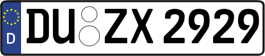 DU-ZX2929